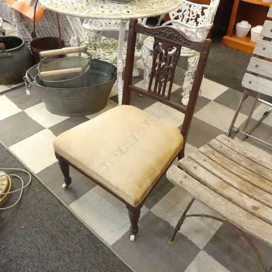 EDWARDIAN NURSING CHAIR