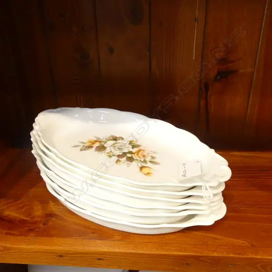 SIX ROYAL ALBERT SERVING DISHES