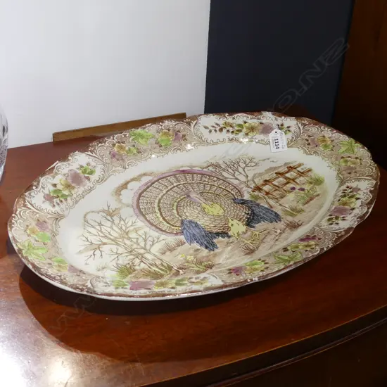 VINTAGE TURKEY PLATTER