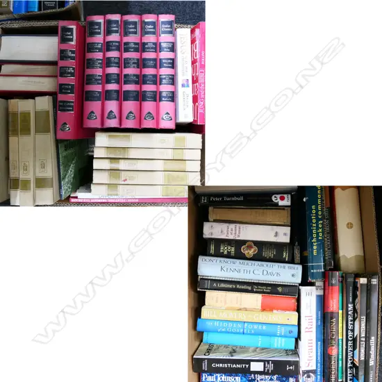 2 BOXES OF ASST BOOKS