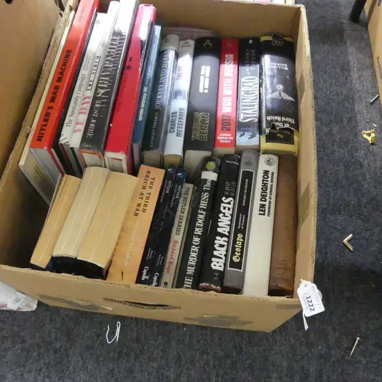 BOX LOT BOOKS; WWII GERMAN INTEREST