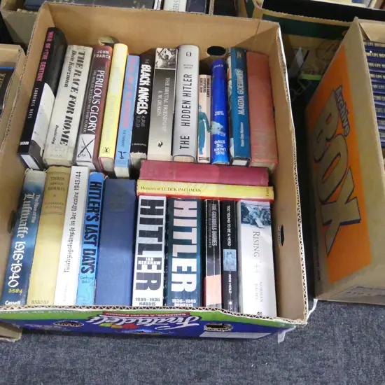BOX LOT BOOKS; WWII GERMAN INTEREST