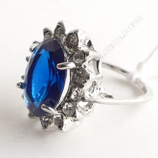 FAUX PRINCESS DIANA ENGAGEMENT RING