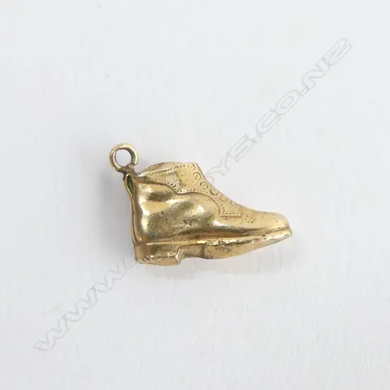 14CT GOLD BOOT CHARM 0.55gm