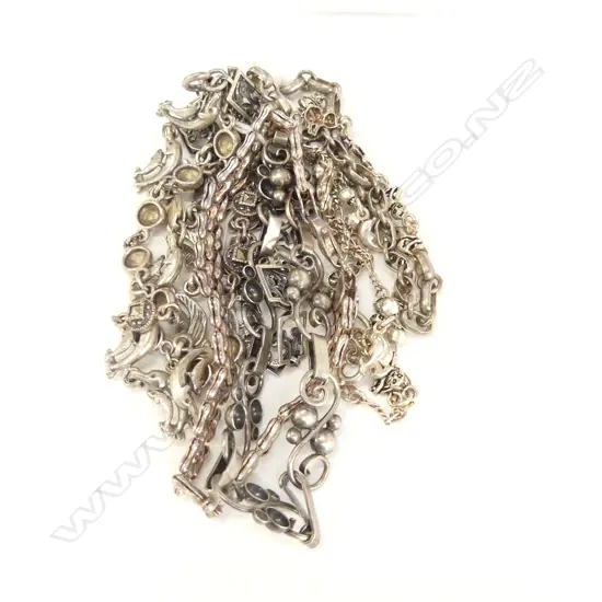 8 SMALL STG BRACELETS 58 GRAMS