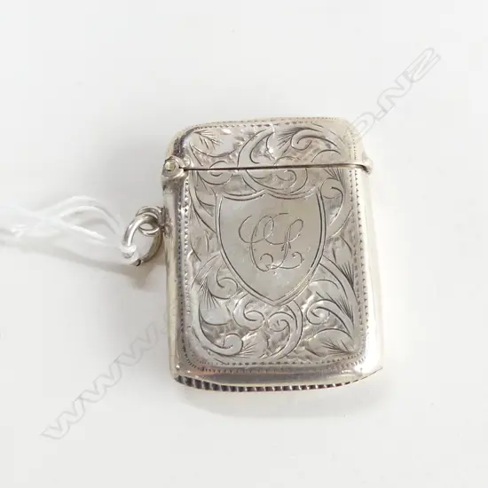 STG SILVER VESTA, B'HAM 1912 17 GRAMS