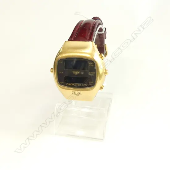 VINTAGE HEUER CHRONO SPLIT WATCH - NOT GOING