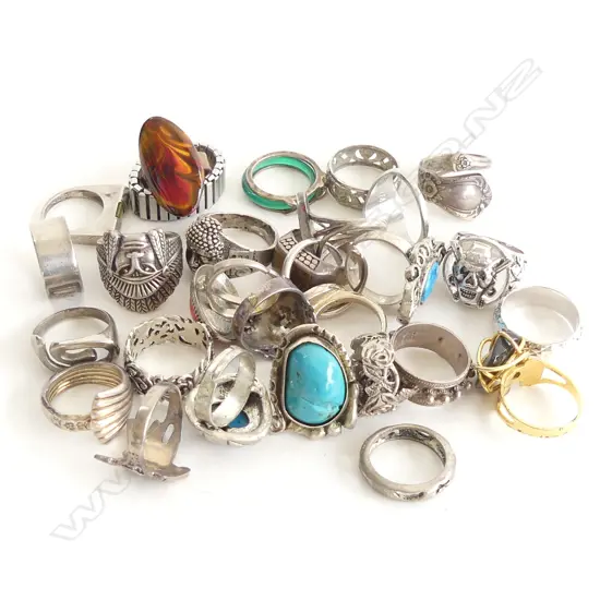 29 ASST. COSTUME RINGS
