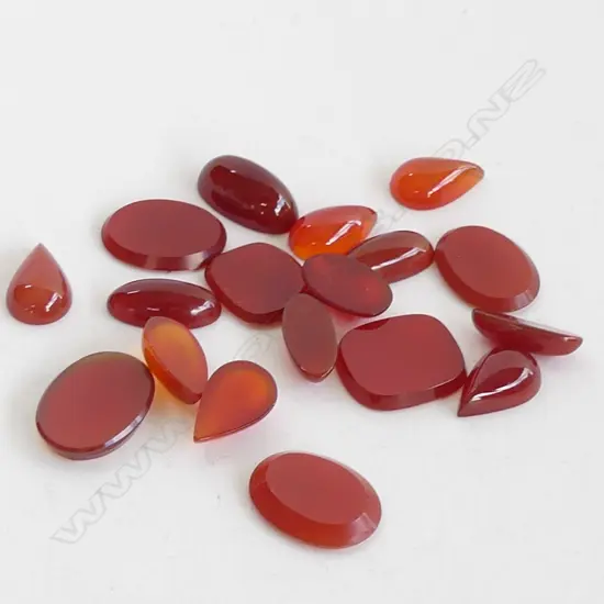 BOX MIXED ORANGE CARNELIAN