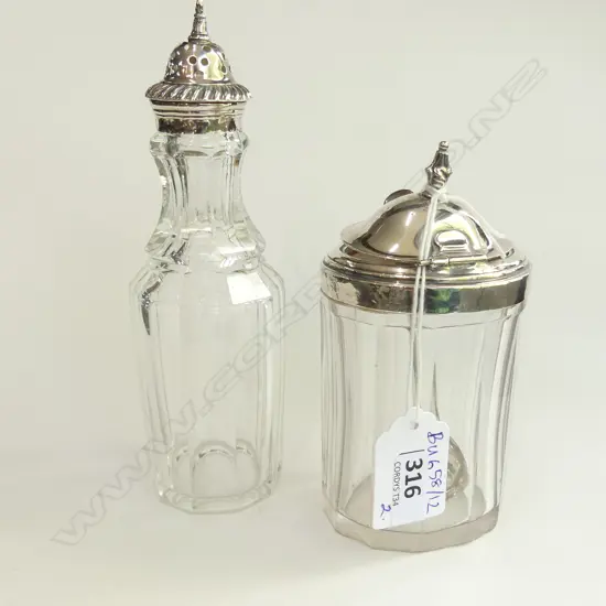 STG & CRYSTAL SUGAR SHIFTER + CONDIMENT CONTAINER