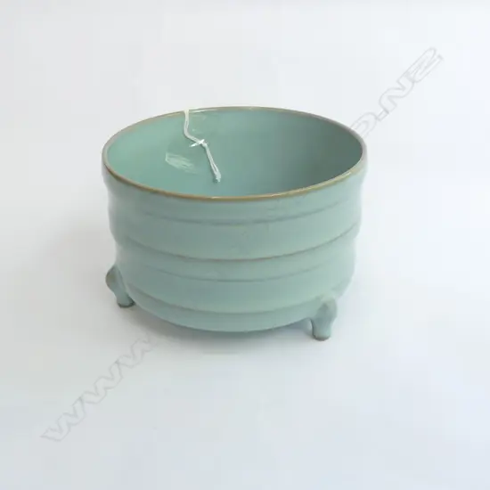 CHINESE CELADON INCENSE BURNER DIA 135MM