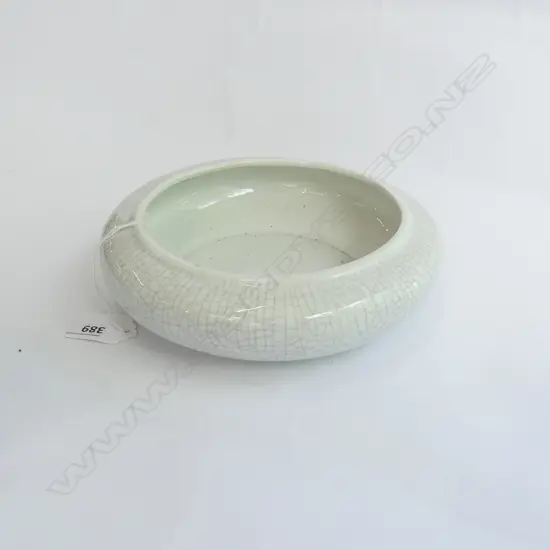 CHINESE CRACKLE GLAZE PORCELAIN WASHER DIA 190MM