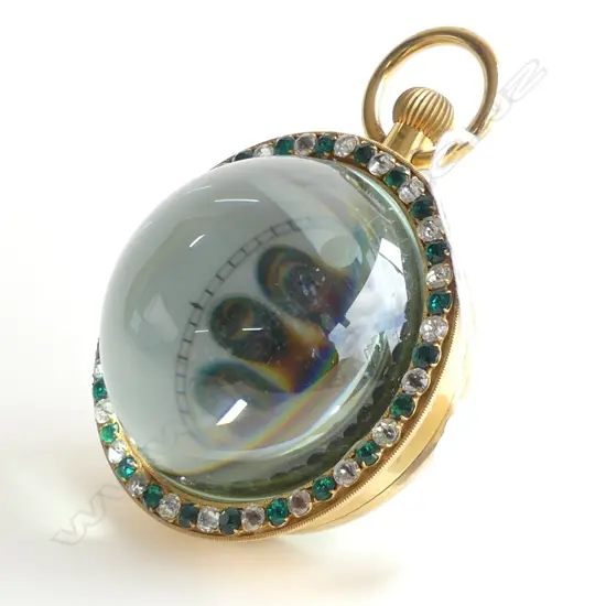 DECORATIVE PAPER WEIGHT DESK CLOCK