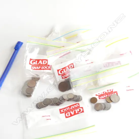 COLLECTION NZ PREDECIMAL COINAGE from 3d's to half crowns