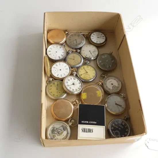 ASST. ANTIQUE POCKET / STOP WATCHES