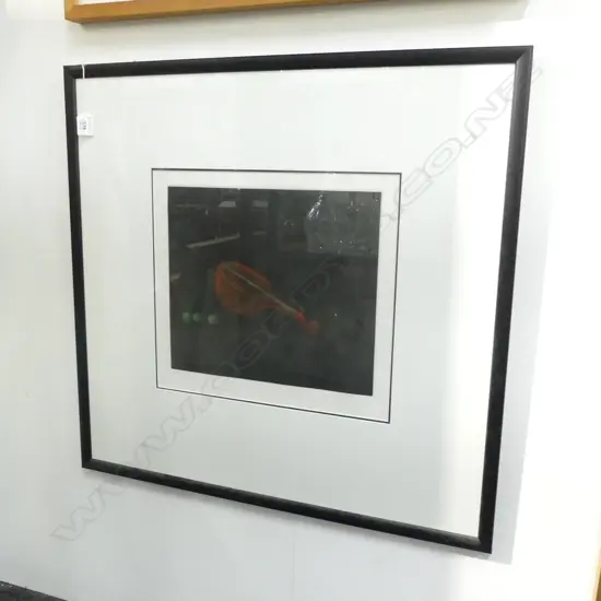 SIGNED ETCHING 'MUSIC' 9/55 360x395mm