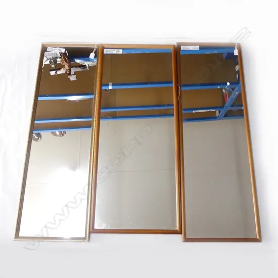 3 DRESSING MIRRORS 1100x370mm