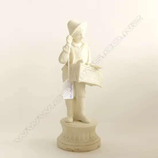 PARIAN FIGURE BY ROBERT COOKE THE RAT SELLER H.240mm