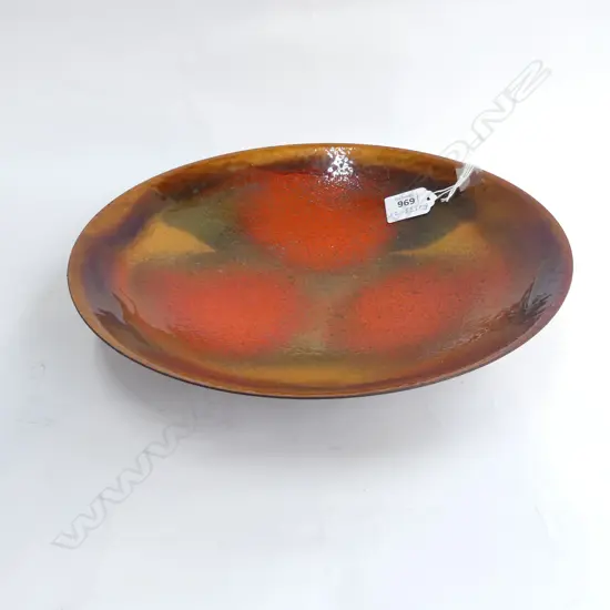 RETRO ENAMEL FRUIT BOWL DIA280MM