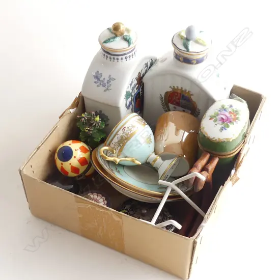 SM BOX COLLECTABLES INC. LIMOGES ETC..