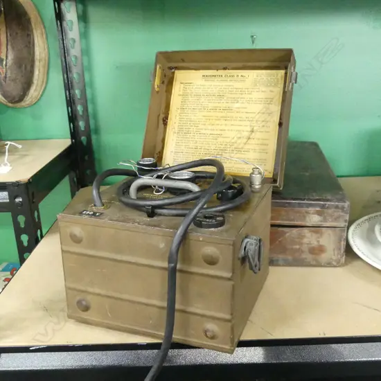 VINTAGE WAVEMETER - CLASS D NO.1 L 190MM