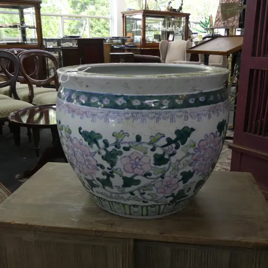 ORIENTAL JARDINIERE 370mm dia 