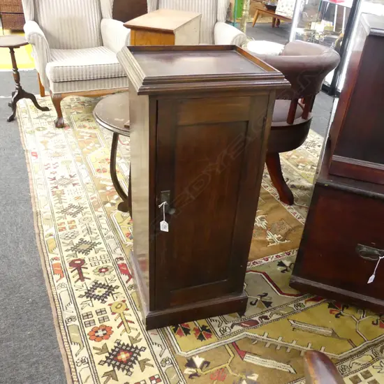 EARLY 20thC CABINET 405x350x880mm