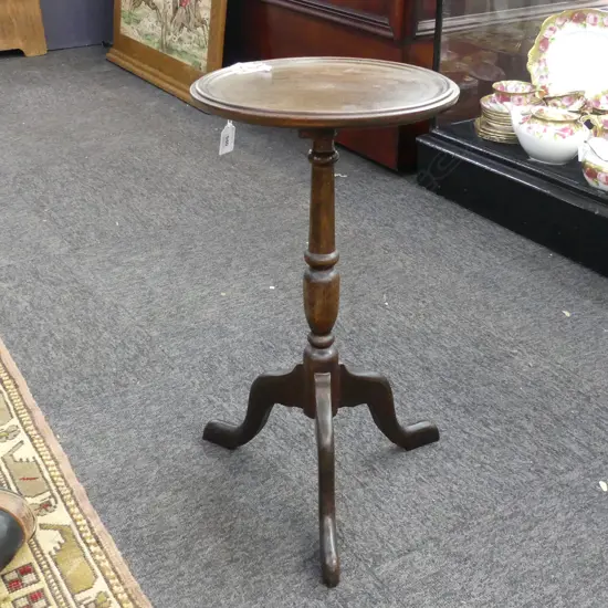 GEORGIAN STYLE WINE TABLE DIA. 268MM