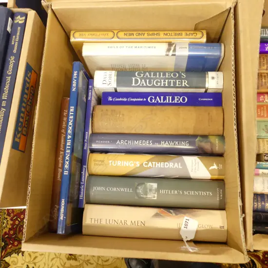 BOX OF ASST BOOKS