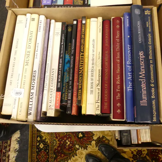 BOX OF ASST BOOKS