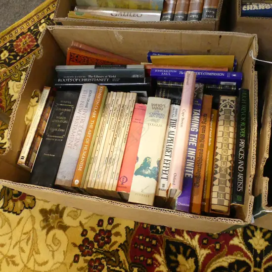 BOX OF ASST BOOKS