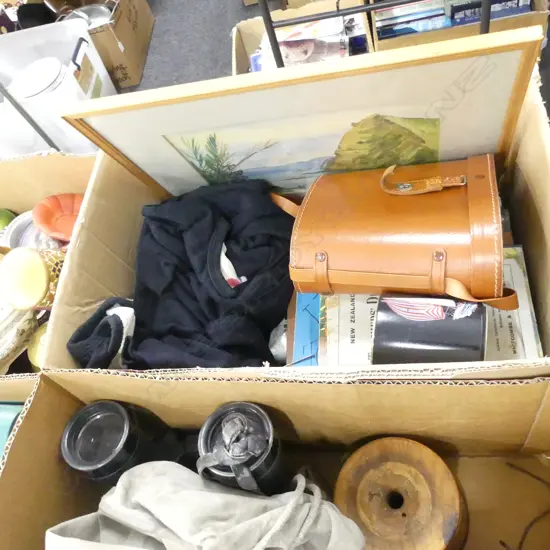 BOX LOT YACHTING INTEREST; SIR PETER BLAKE ETC