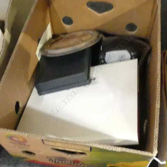 BOX LOT 'THE DREAMTIME BOOK', WOODEN HEAD PILLOW, 2 FRAMES ETC