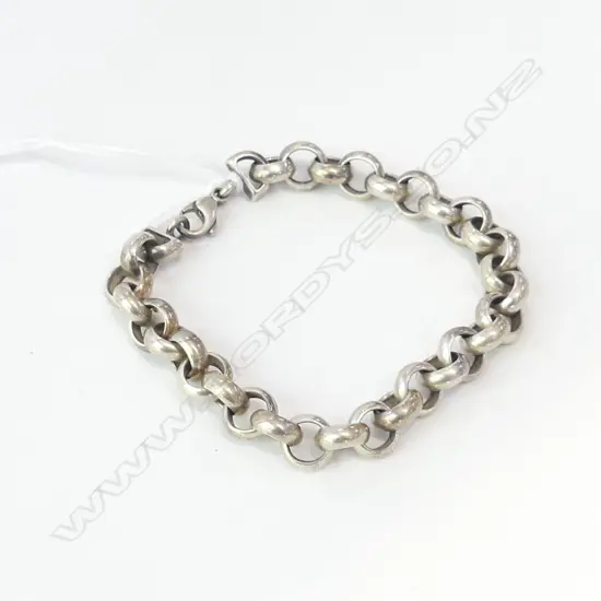 925 SILVER CHUNKY CHAIN BRACELET