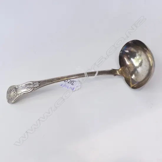SCOTTISH GEORGIAN STG SILVER LADLE, EDINBURGH 1837 116 GRAMS AF