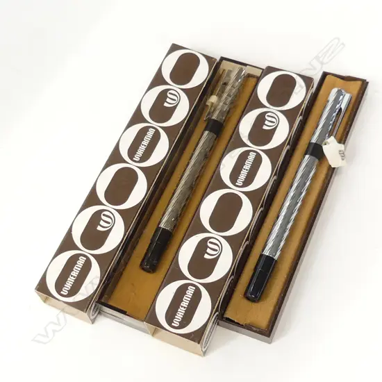 TWO VINTAGE WATERMAN PENS IN ORIGINAL BOXES