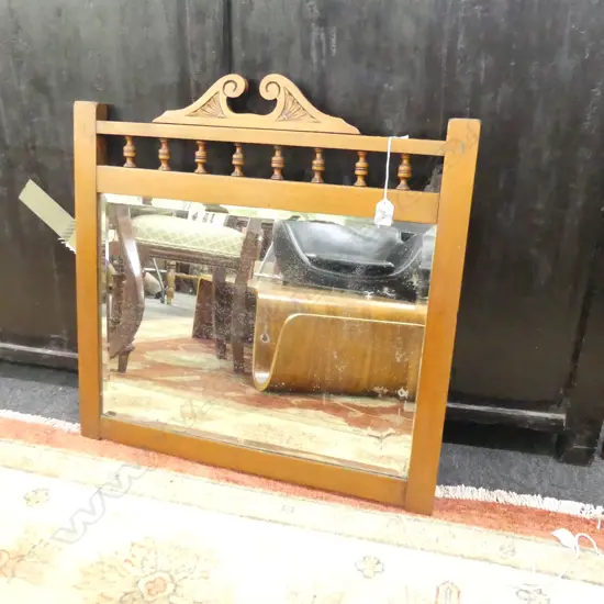 KAURI FRAMED MIRROR C1900 MIRROR NEEDS RESILVERING H 650 MM