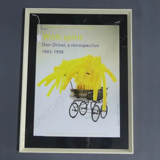 DON DRIVER GALLERY POSTER 550x400mm