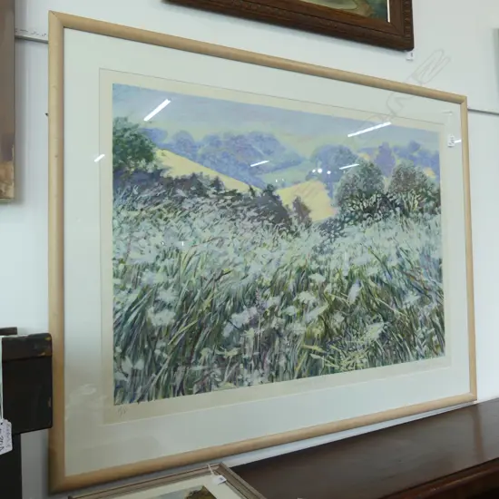 CAROLINE SYKES 'MORNING FIELD' ARTISTS PROOF PRINT 665x960mm