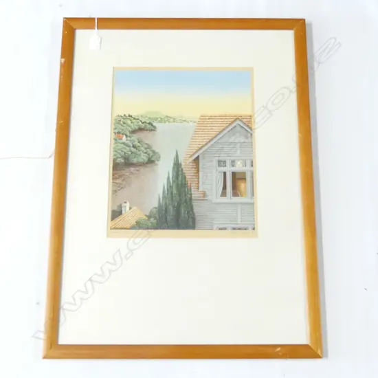 PETER SIDDELL 'HARBOUR', LTD ED PRINT #29/80, SIGNED & DATED '85, 390 x 320mm