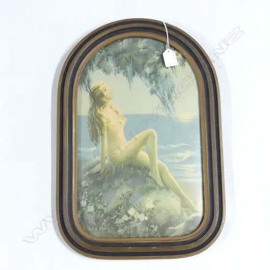 MABEL ROLLINS HARRIS 'MOONLIGHT RHAPSODY' FRAMED PRINT 375 X 230MM