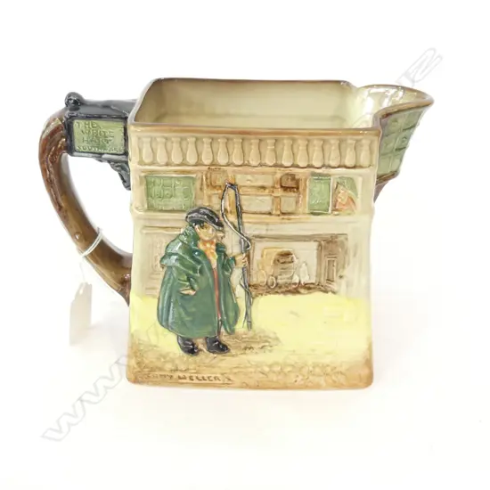 ROYAL DOULTON 'THE PICKWICK PAPERS' LG JUG H. 140MM