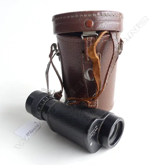 VINTAGE CASED SPORTSMASTERS MONOCULAR 120mm