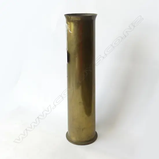 WWI BRASS SHELL CASE VASE H.390mm