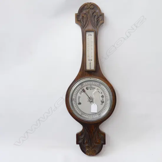 VINTAGE WALL BAROMETER H.655mm