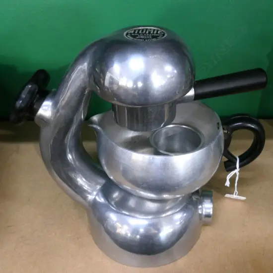 VINTAGE A&W A SASSON ATOMIC ESPRESSO MAKER, H.220mm
