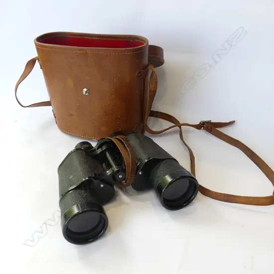 ZENITH FIELD BINOCULARS - IN LEATHER CASE