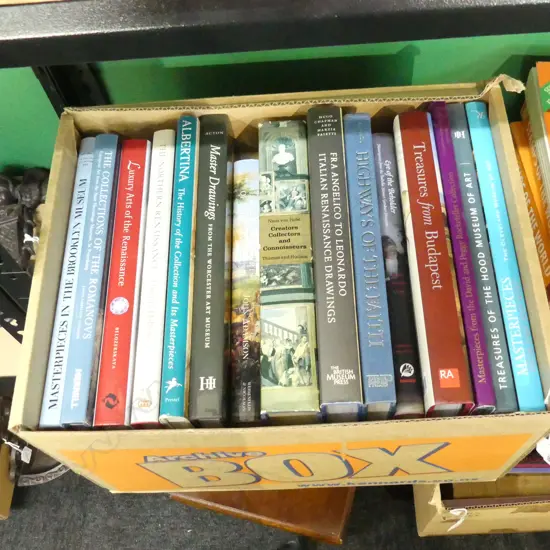 BOX OF ASST BOOKS