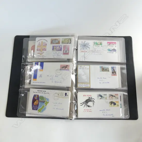 ALBUM OF FIRST DAY COVERS