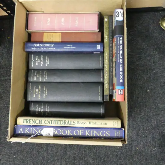 BOX OF ASST BOOKS